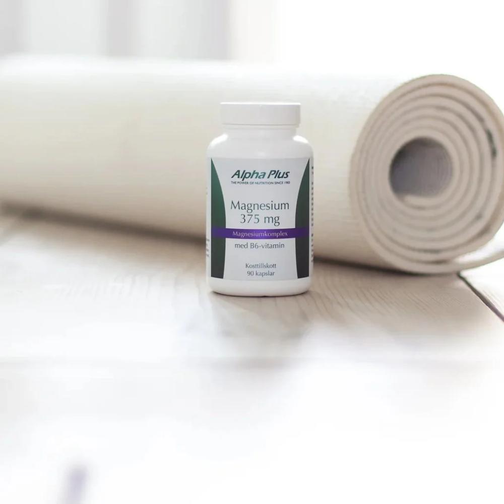 Alpha Plus Magnesium 375 mg 90 kapslar