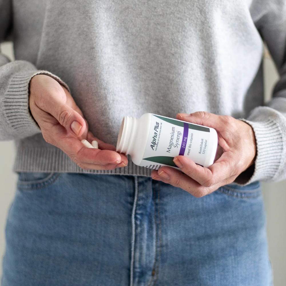 Alpha Plus Magnesium 375 mg 90 kapslar