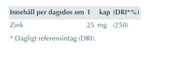 Alpha Plus Zink 25 mg 90 kapslar