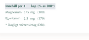 Alpha Plus Magnesium 375 mg 90 kapslar