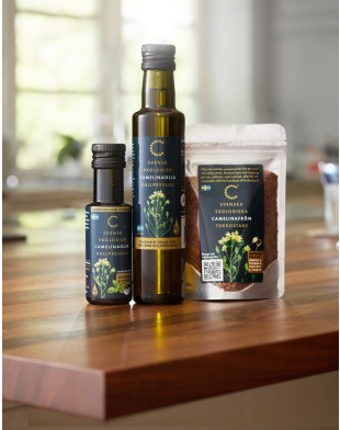 Ekologisk Camelina olja KRAV 250 ml
