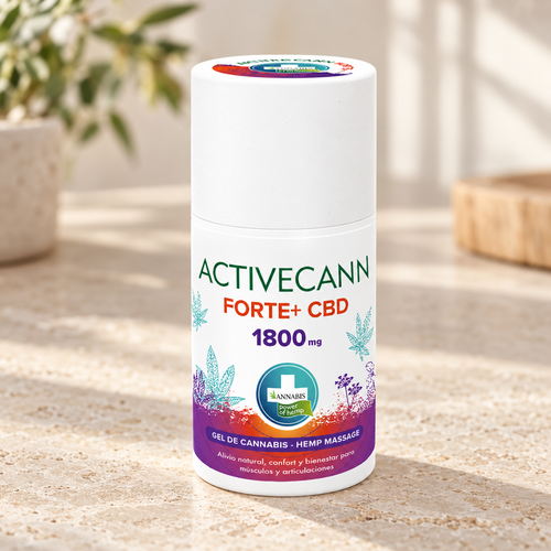Activecann Hampa Gel Forte 1800 mg