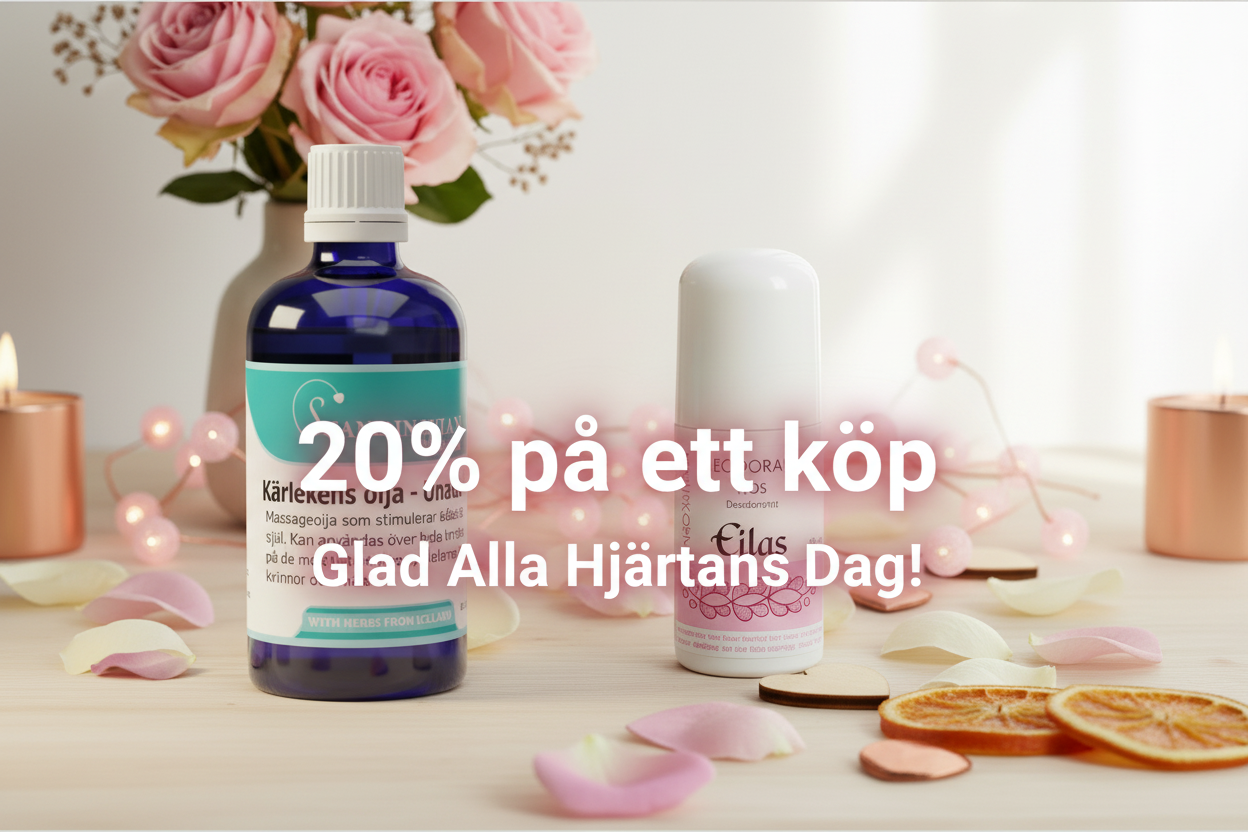 Alla hjärtans dag herobild - 20% på ett köp