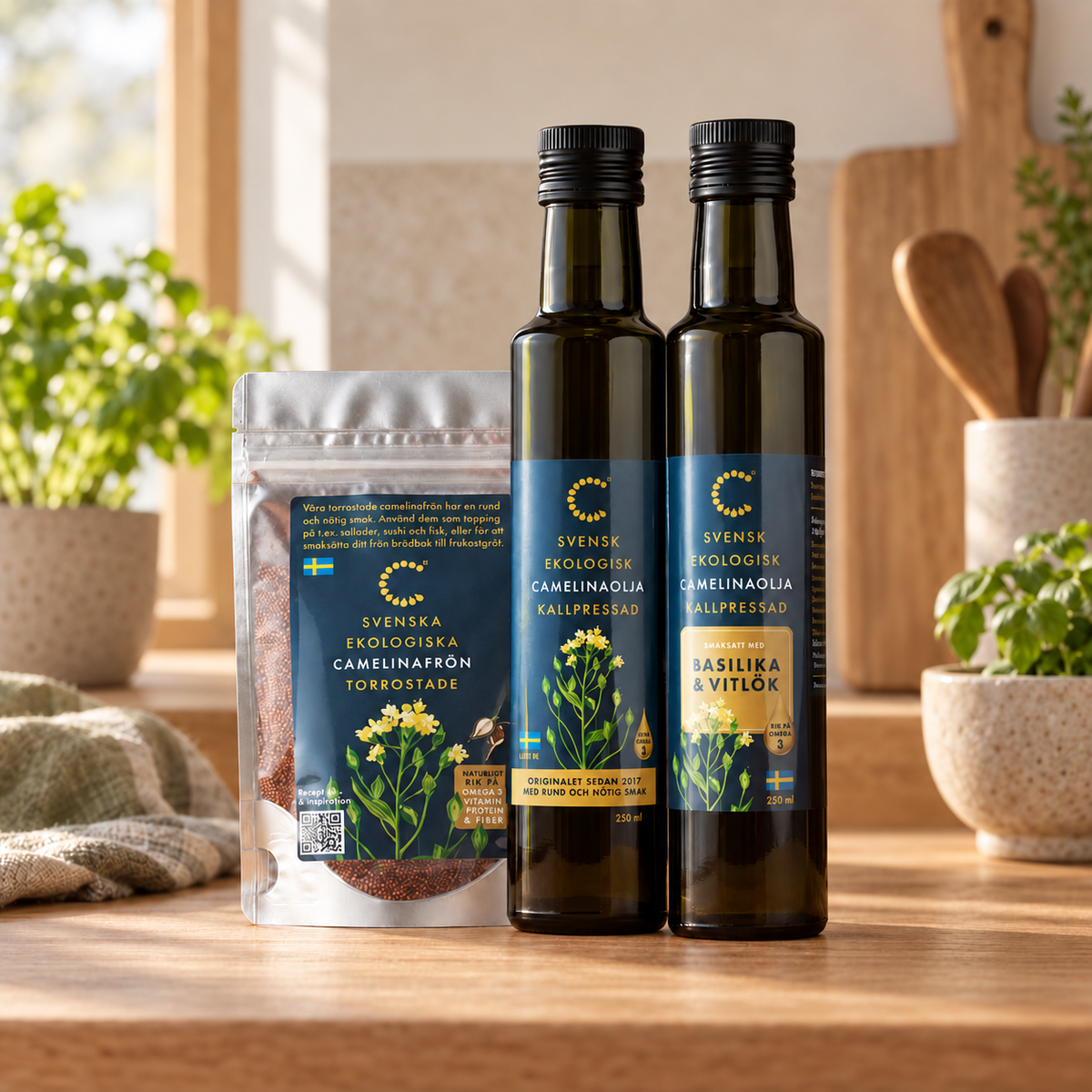 Ekologiskt Camelina Presentpaket