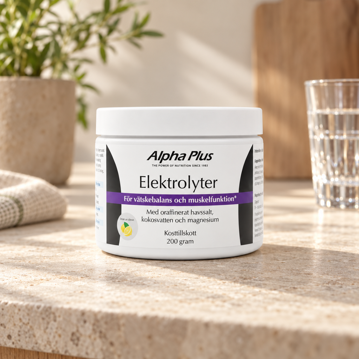 Elektrolyter Citrus – Alpha Plus 200 g