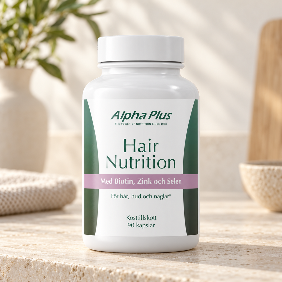 Hair Nutrition från Alpha Plus 90 kapslar