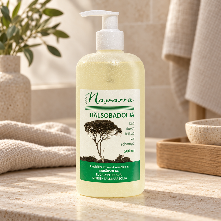 Hälsobadolja Navarra 500 ml- parabenfri