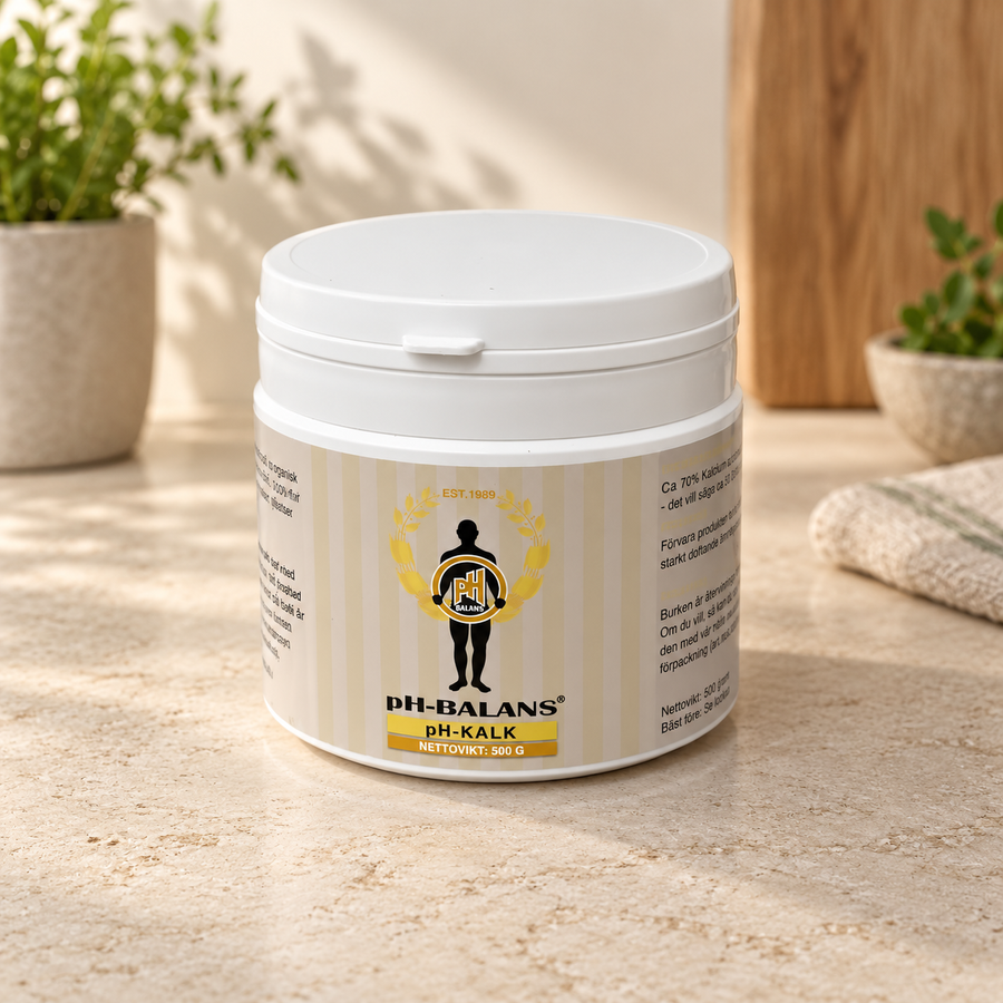 pH-Kalk 500g - Naturligt Mineraltillskott med Kalcium & Magnesium.