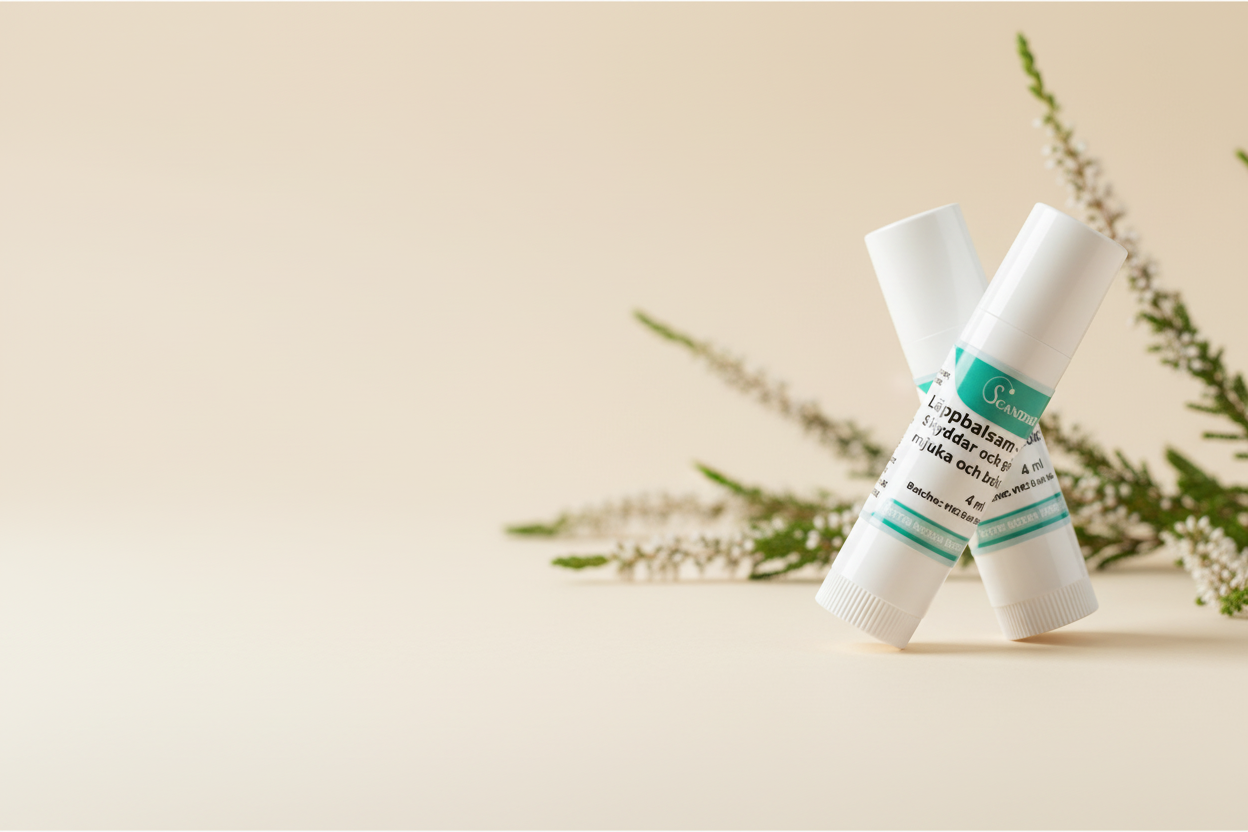 Produktbild - 2 läppbalsam Scandinavian Herbs