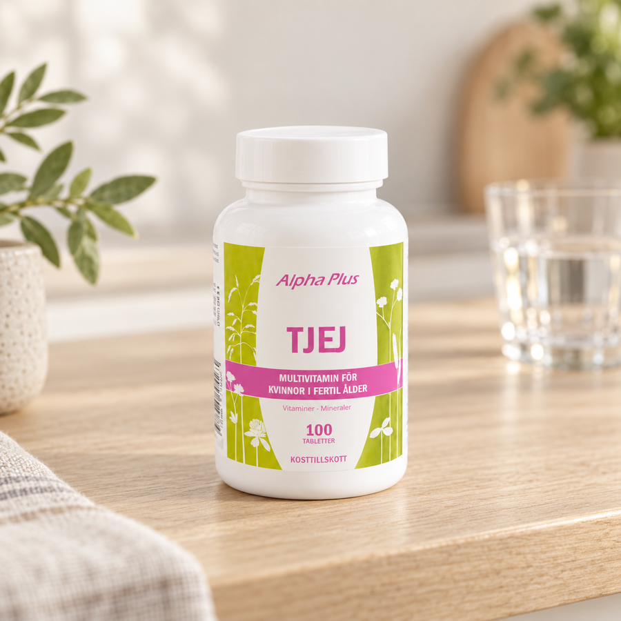Alpha Plus Tjej Multivitamin 100 tabletter